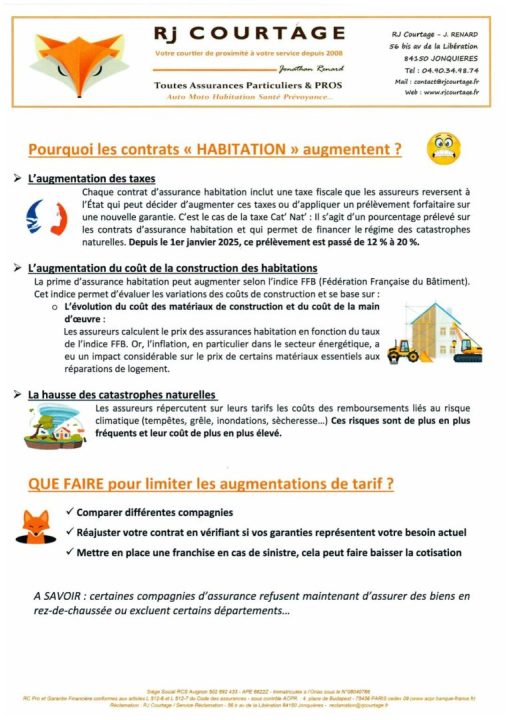 découvrez les raisons de la hausse des tarifs d'assurance habitation et comment protéger votre budget face à l'augmentation des prix.