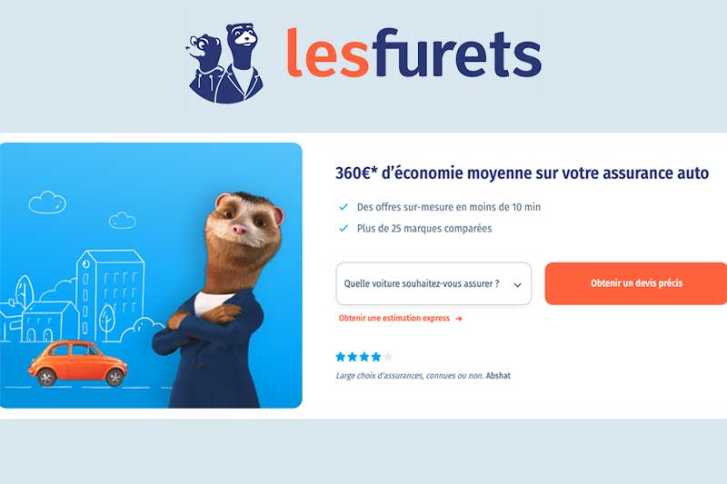 lesfurets intègre un comparateur d'assurances innovant directement via chatgpt, facilitant la recherche et la comparaison des meilleures offres d'assurance.
